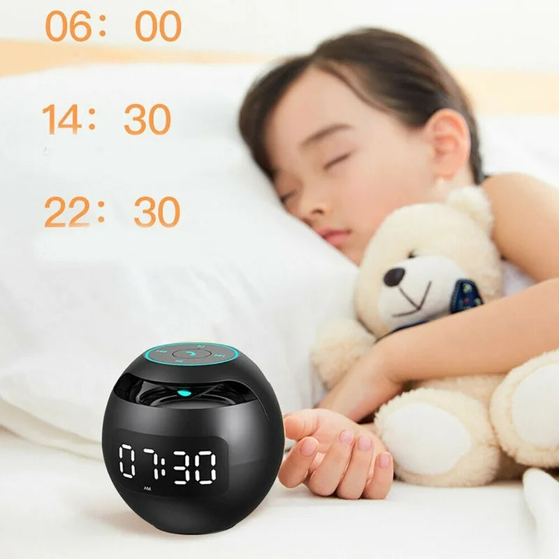 GlowBeep Multifunctional Alarm Clock Speaker