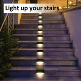 Enhanced Product Title: "8er-Set Solar-Stufenleuchten – Sichere Beleuchtung für Außenbereiche, Stilvolles Design für Treppen und Wege" 

This title includes relevant keywords for better visibility while clearly conveying the product's features and benefit
