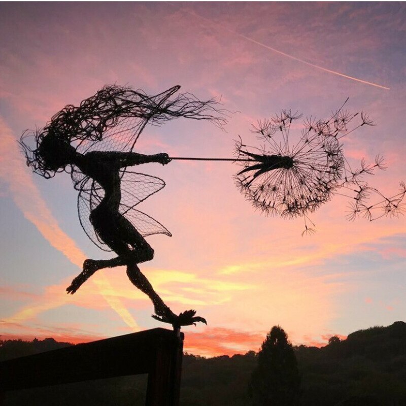 BowLift | Enchanting Fairy Garden Sculptures: Dreamy Lawn Decoration