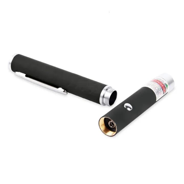Adjustable Laser Pointer – 1000m Range, 1-5mW Power, Metal Body & Red/Green/Purple