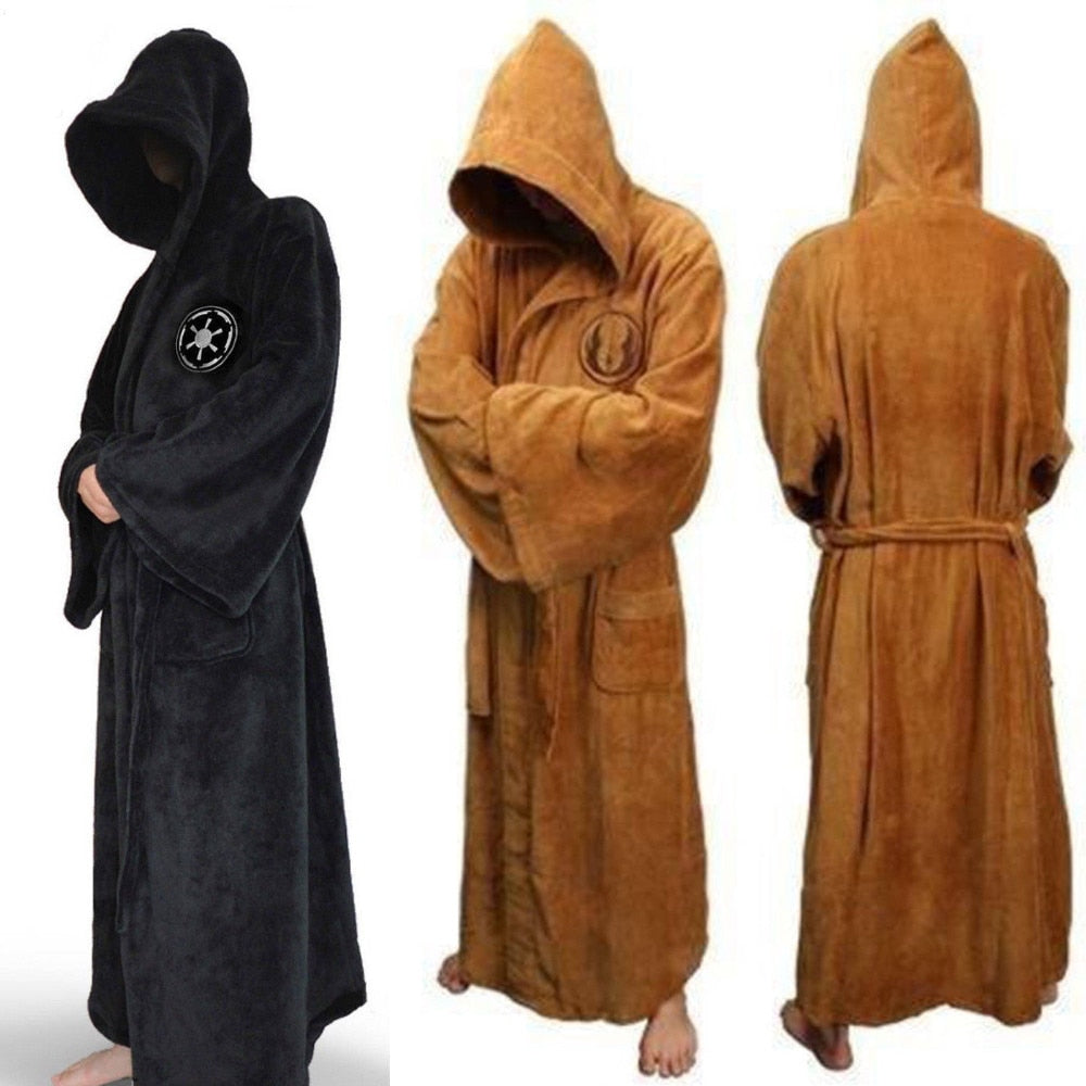 Felix Flannel Robe – Long, Warm Robe for Men