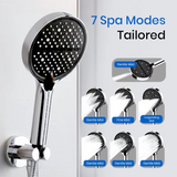 Enhanced Product Title: "Hochdruck-Handbrause mit 7 Strahlarten – Leistungsstarke Duschbrause für ein individuelles Duscherlebnis" 

This title includes relevant keywords while providing more detail about the product's features and benefits, which can hel