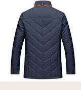 Michele Men's Winter Jacket with Stand-Up Collar - Stylish & Warm Outerwear for Cold Weather
