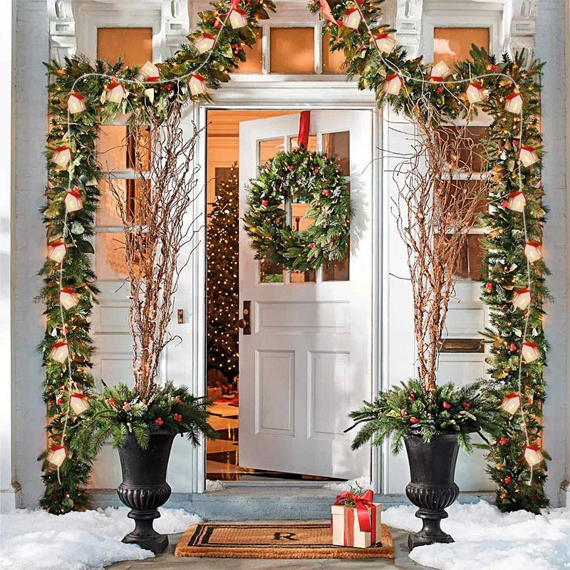 Optimized Product Title: **GlowHouse LED Illuminated Wooden Christmas Houses – Festive Holiday Decor**