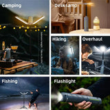 LED Camping Lantern – 8000mAh Power Bank, 3 Light Modes & Waterproof