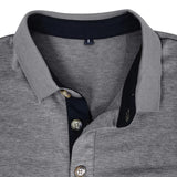 Matteo Men's Long-Sleeve Polo - Breathable & Versatile