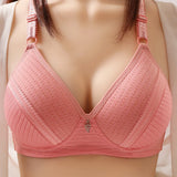 Plus Size Sexy Wireless Push-Up Bra - Ultimate Comfort & Support
