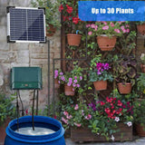 AquaFlow Solar Drip Irrigation System Kit – Automatic Watering with 30 Modes & 7 Timers