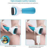 Electric Callus Remover – Battery-Operated, Replaceable Grinding Heads & Washable