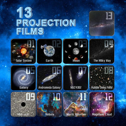 13-in-1 Galaxy Night Light & Projector - Orion
