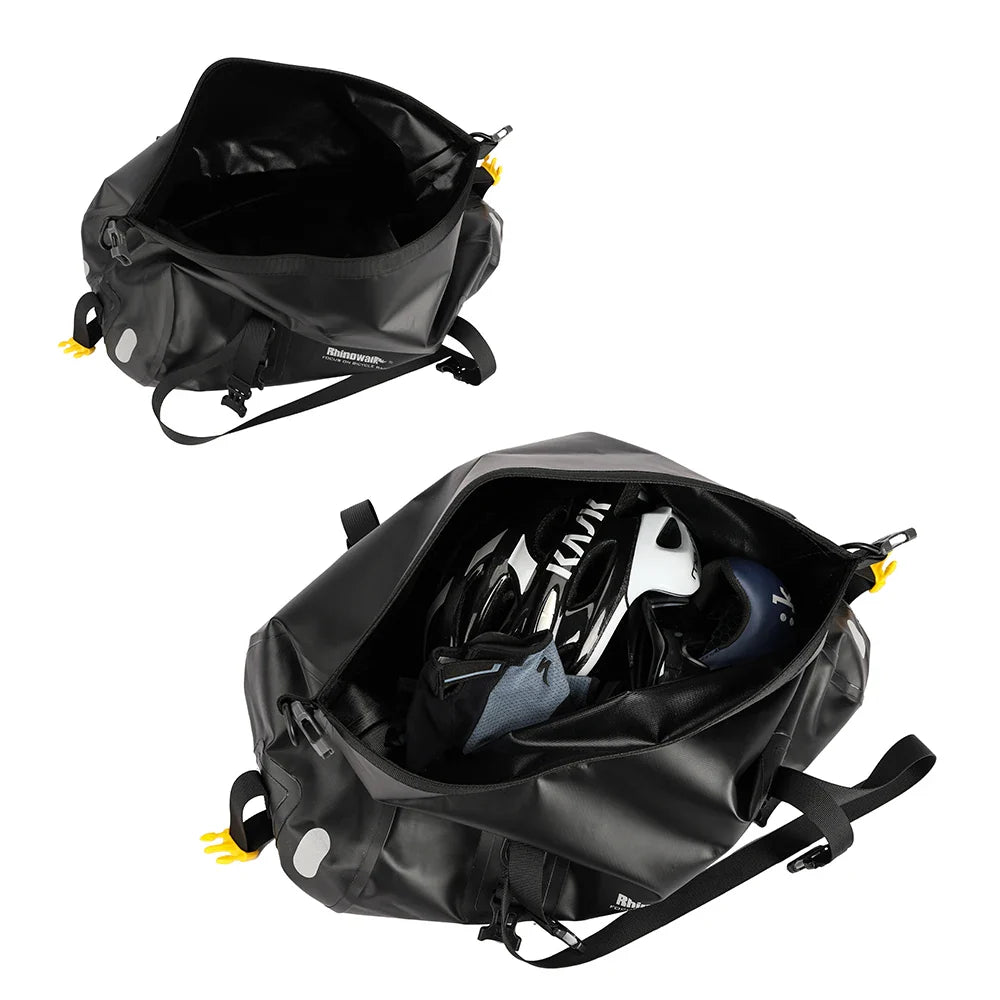 Waterproof Bike Pannier Bag – 20 L Capacity, Rack-Mount & Carry Handles