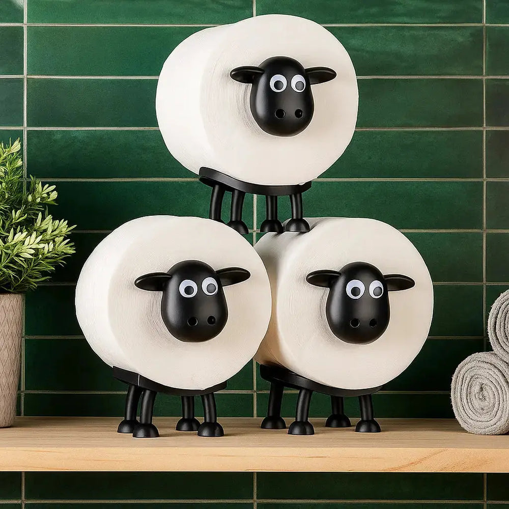 Enhanced Product Title: "Charmanter Schaf-Toilettenpapierhalter – Praktisches Badezimmer-Accessoire für Stil und Funktionalität" 

This title emphasizes both the charm and practicality of the product while incorporating relevant keywords for better visibi