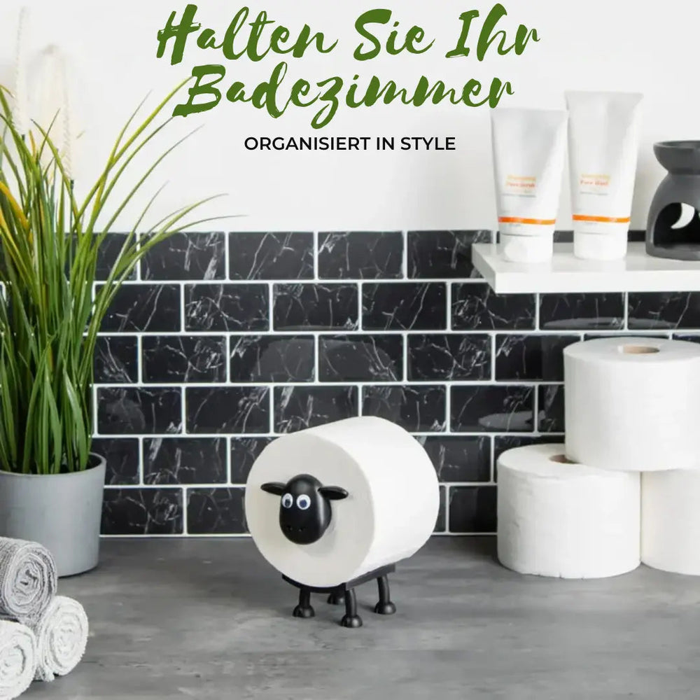 Enhanced Product Title: "Charmanter Schaf-Toilettenpapierhalter – Praktisches Badezimmer-Accessoire für Stil und Funktionalität" 

This title emphasizes both the charm and practicality of the product while incorporating relevant keywords for better visibi