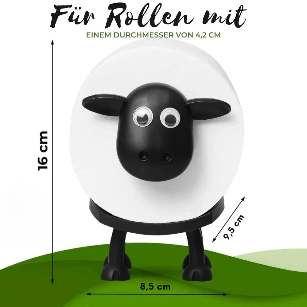 Enhanced Product Title: "Charmanter Schaf-Toilettenpapierhalter – Praktisches Badezimmer-Accessoire für Stil und Funktionalität" 

This title emphasizes both the charm and practicality of the product while incorporating relevant keywords for better visibi