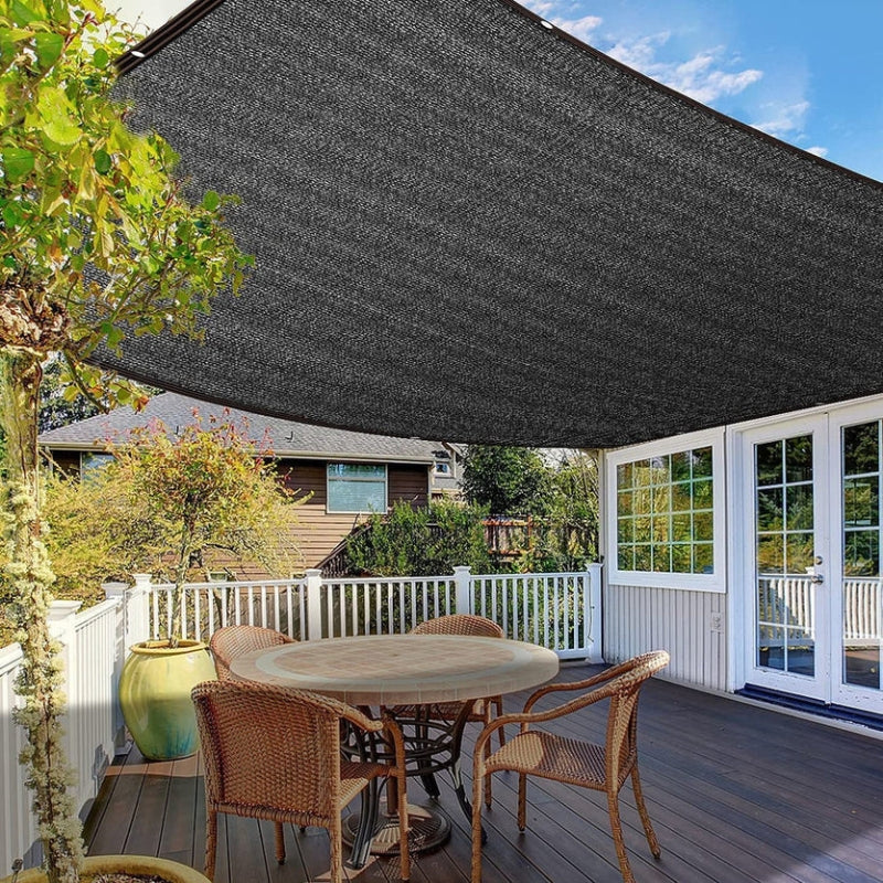 Sun Shade Net – HDPE, UV Protection, Reinforced Edges & Metal Grommets