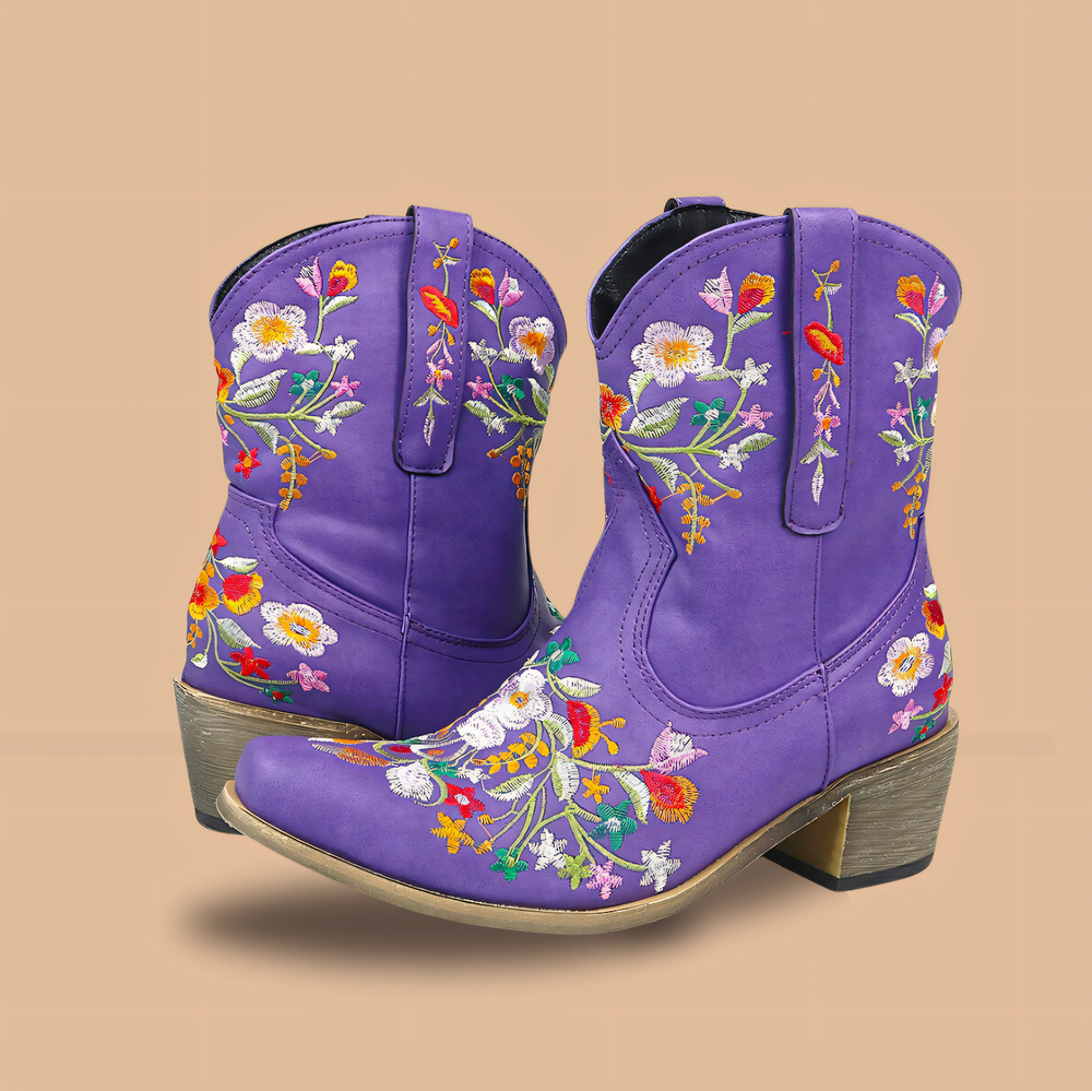 Sierra – Waterproof Vintage Cowgirl Boots