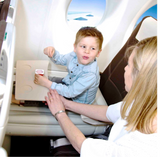 CloudNap Inflatable Airplane Bed detail