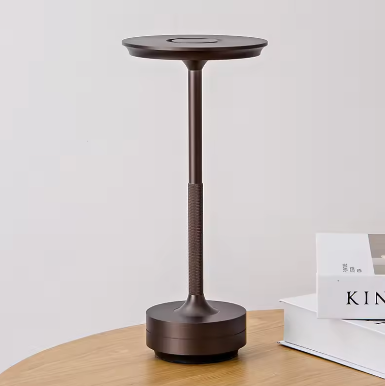 Optimized Product Title:  
Kabellose LED-Tischlampe mit Touch-Dimmer – Aluminium, IP44, Tragbare Nachtlampe für Innen und Außen, Energiesparend, Modernes Design  

This title includes relevant keywords while maintaining clarity and appeal for potential cu