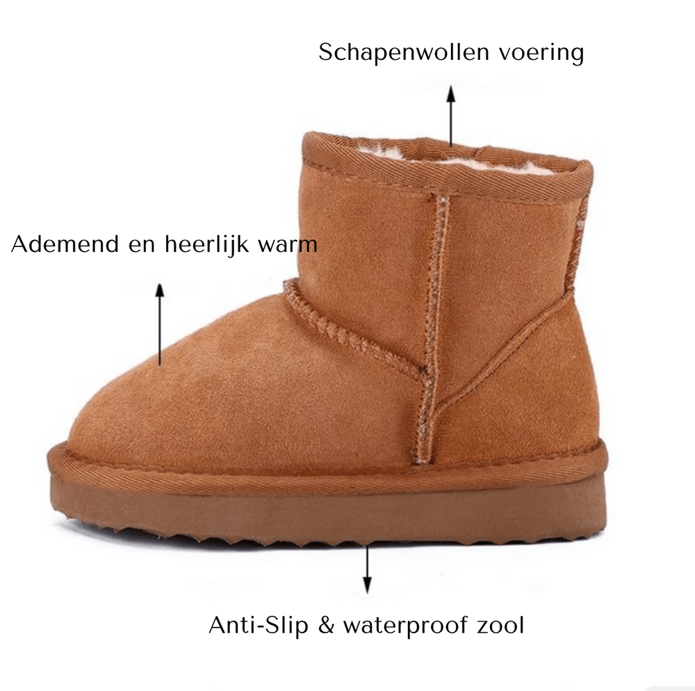 LisanneBoots Winter Boots for Kids - size chart