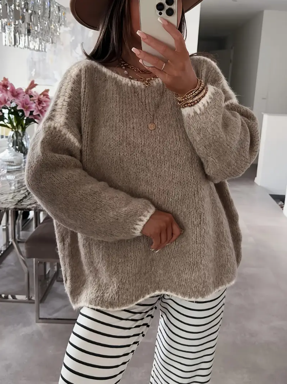 Enhanced Product Title: **Natalie™ - Komfortabler Damenpullover aus hochwertiger Baumwolle | Stilvoll & Bequem für jeden Anlass** 

This title includes relevant keywords and details that can improve visibility and appeal on Google Shopping.