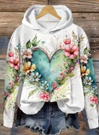 Enhanced Product Title: "Ruby Relaxed Knit Hoodie - Cozy & Stylish Pullover for Ultimate Comfort" 

This title includes keywords that potential customers might search for, while also highlighting the product's features and benefits.