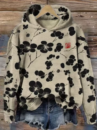 Enhanced Product Title: "Olivia Women's Pure Cotton Strick Hoodie - Cozy, Stylish & Versatile Sweatshirt" 

This title includes relevant keywords for better visibility while highlighting key features that may attract potential buyers.