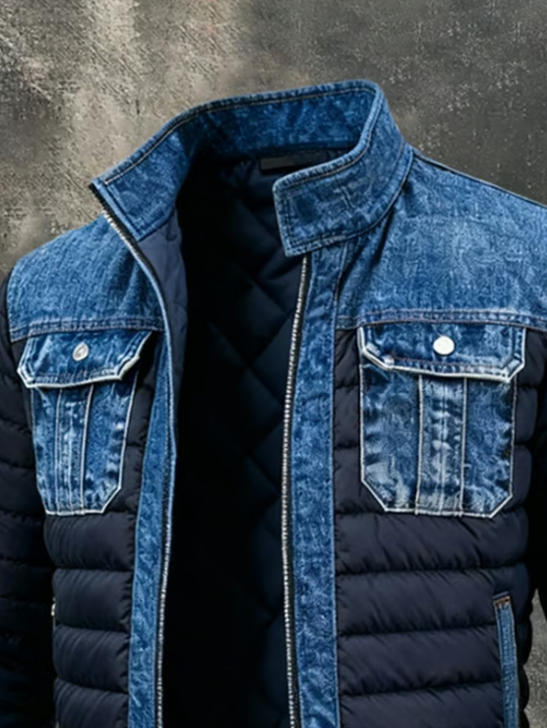 Enhanced Product Title: "Fletcher Gesteppte Hybridjacke für Herren – Leichte, Atmungsaktive Outdoorjacke mit Stil"

This title includes keywords that potential customers might search for, such as "Herren," "leichte," "atmungsaktive," and "Outdoorjacke," w