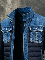 Enhanced Product Title: "Fletcher Gesteppte Hybridjacke für Herren – Leichte, Atmungsaktive Outdoorjacke mit Stil"

This title includes keywords that potential customers might search for, such as "Herren," "leichte," "atmungsaktive," and "Outdoorjacke," w