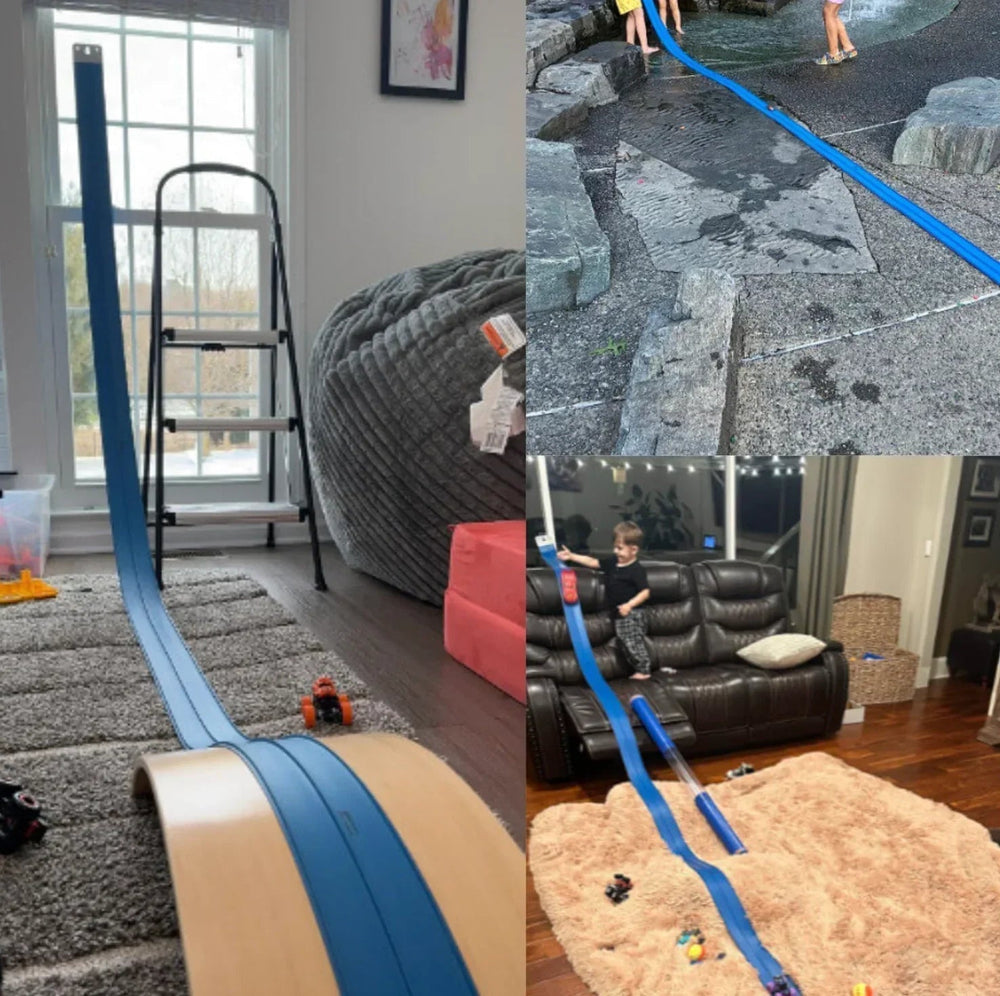 Zoomzy – Flexible Race Track Set with Vehicles