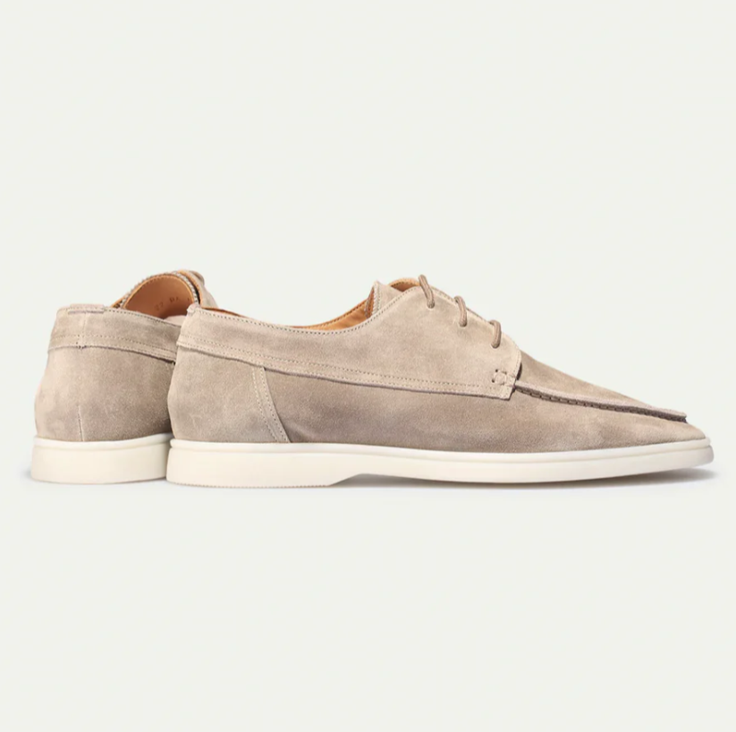 Luxurious Lace-Up Leather Loafers for Men – Diederik