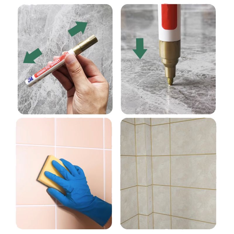 Tile Grout Pen – Waterproof, Fast-Drying & 12 Colors