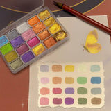 Optimized Product Title: "Schimmernde Aquarellfarben – Hochwertige Wasserfarben für kreative Kunstwerke | Ideal für Malen und Basteln" 

This title includes relevant keywords while maintaining clarity and appeal for potential customers.
