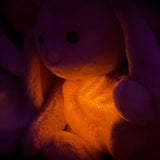 Breathing Stuffed Animal Relaxation Kids Adults Plush Bunny