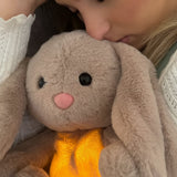 Breathing Stuffed Animal Relaxation Kids Adults Plush Bunny