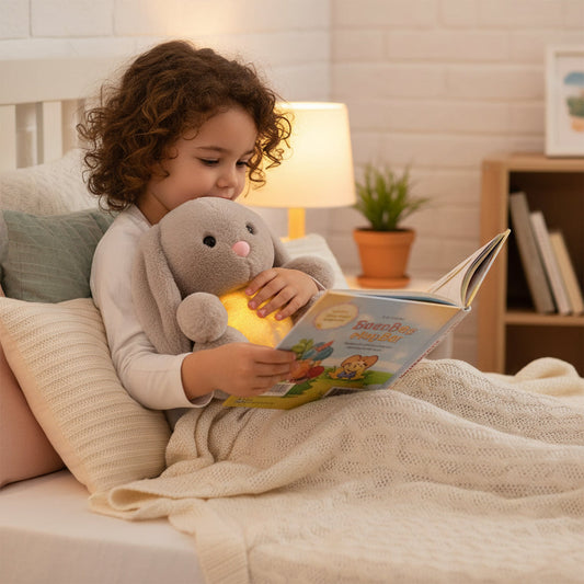 Breathing Plush Bunny – Relaxation Toy, Machine Washable & All Ages Comfort