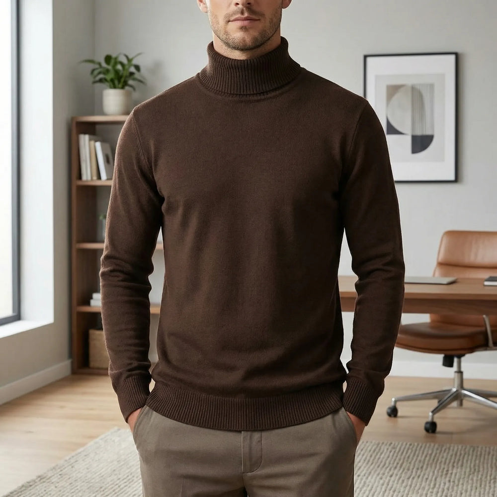 Marc - Slim-Fit Turtleneck Sweater
