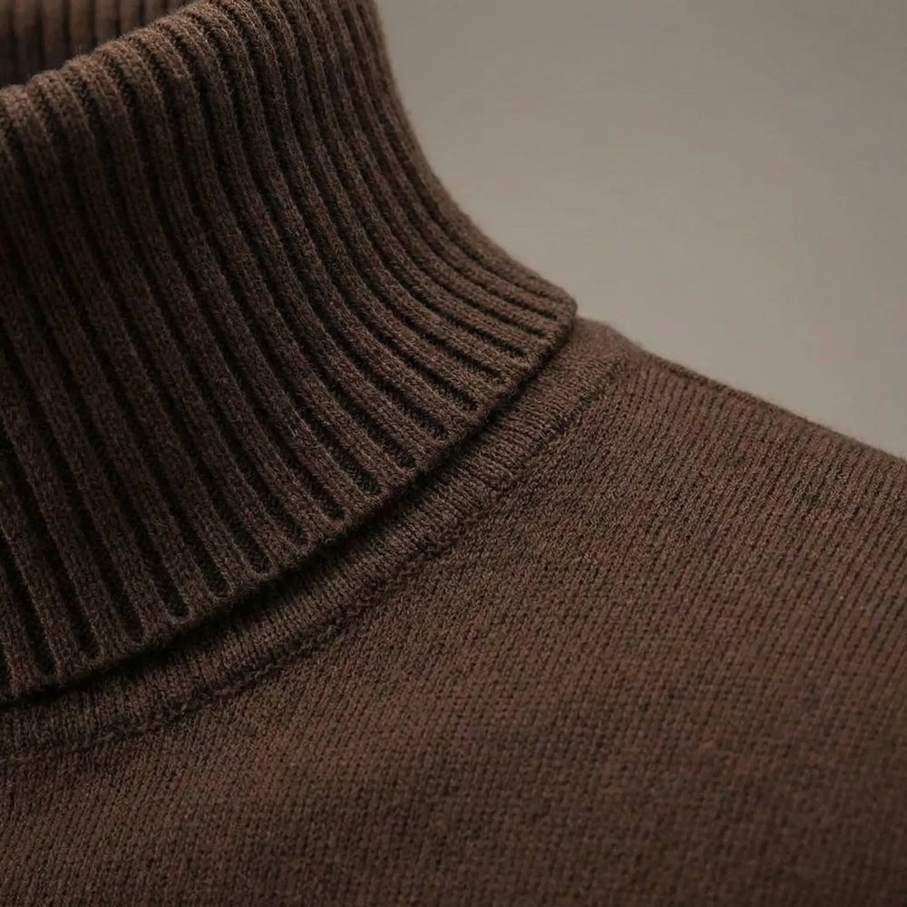 Marc - Slim-Fit Turtleneck Sweater