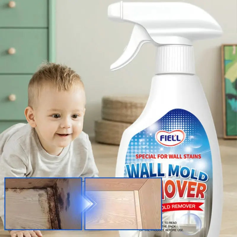 Anti-Mold Spray – 240ml, No-Scrub Formula & Odor Eliminating Mildew Remover