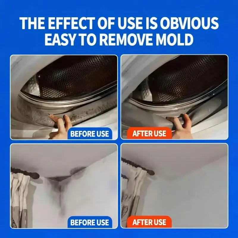 Anti-Mold Spray – 240ml, No-Scrub Formula & Odor Eliminating Mildew Remover