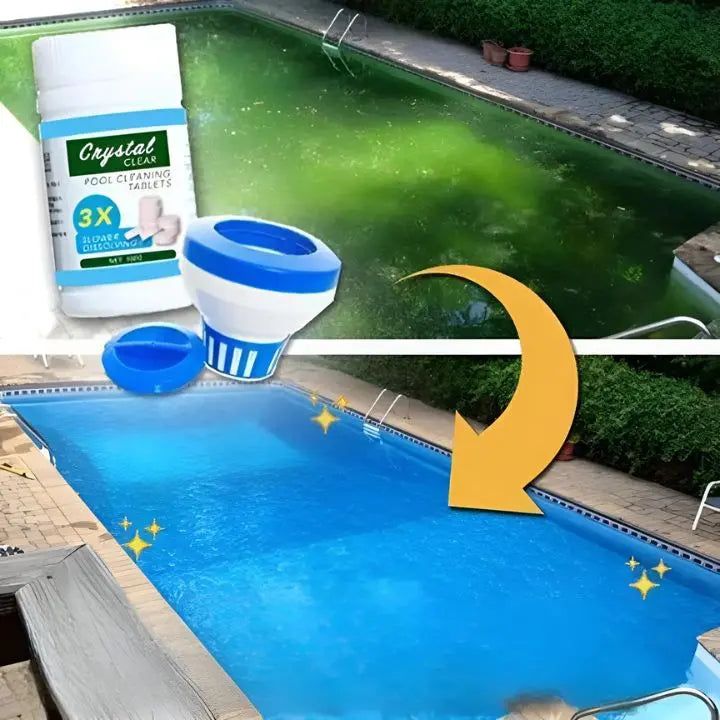 Fast-Dissolving Pool Cleaning Tablets – Chlorine, Up to 10,000L & 100-Pack