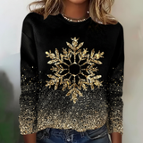 Black Sweater with Design - Rebecca