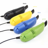 Kalsten | Mechanical Mini Computer Laptop Vacuum USB Keyboard Cleaner Brush Dust Collector Phone Cleaning Gadgets Supplies