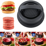 Burgerpresse mit Drehverschluss – Perfekte, Gleichmäßige Patties in Sekundenschnelle | Ideal für Grillliebhaber