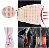 Inflatable Back Support Belt – Air Pump Compression, Breathable & Adjustable Lumbar Support