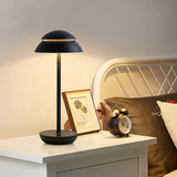 Cordless LED Mushroom Table Lamp – Touch Dimmer, Rechargeable Battery, Warm Ambient Light
