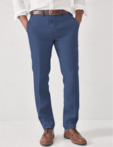 Elias Comfortable Men's Linen Trousers