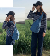 Unisex Convertible 2-in-1 Backpack Handbag – Padded Straps, Laptop Compartment & 8 Colors