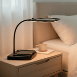Optimized Product Title: "LED Tischlupenlampe mit Freihand-Funktion – Ideal zum Lesen, Basteln und Präzisionsarbeiten" 

This title includes relevant keywords while providing a clear description of the product's benefits and uses.