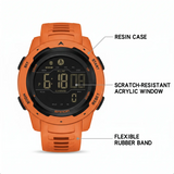 BowLift | Waterproof Military Pedometer Digital Watch