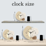 TempoStone | Modern Simple Wall Clock | Silent Quartz Design